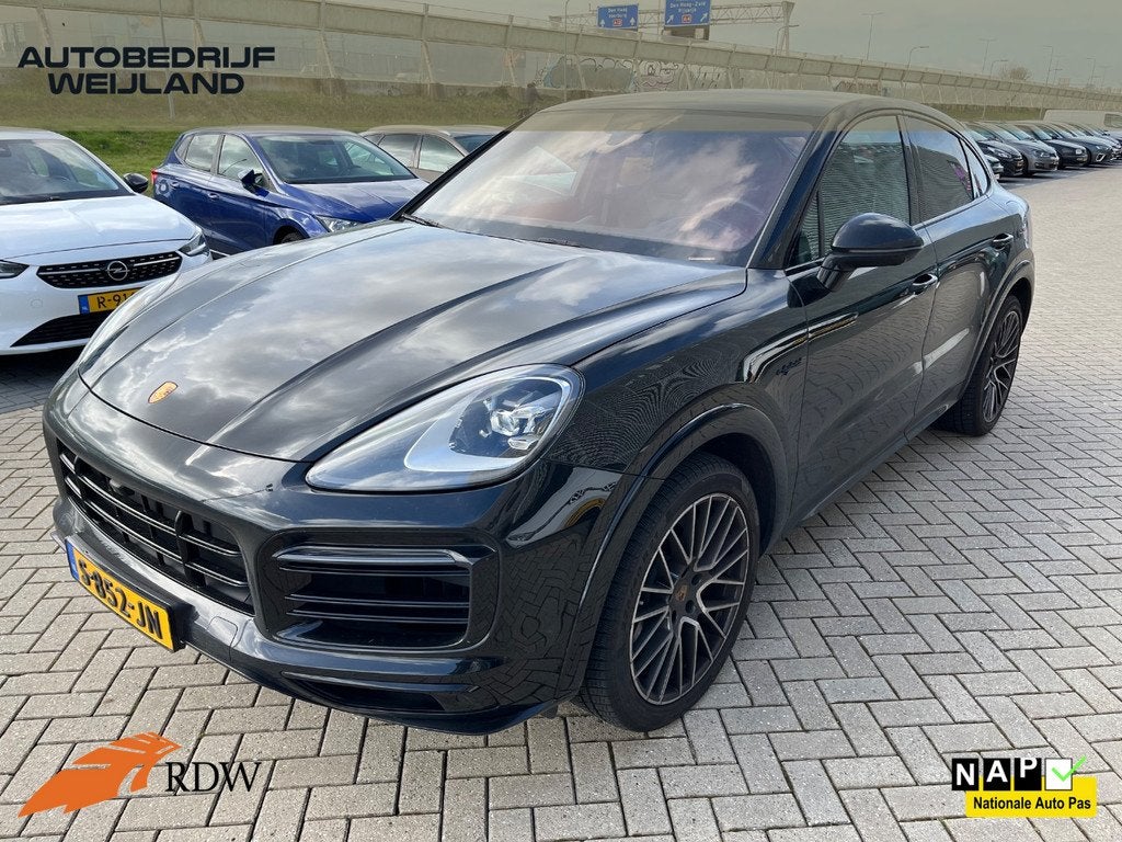 Porsche Cayenne Coupé 3.0 E-Hybrid Platinum Edition 462PK N, Auto's, Porsche, Bedrijf, Te koop, Cayenne, 360° camera, 4x4, ABS