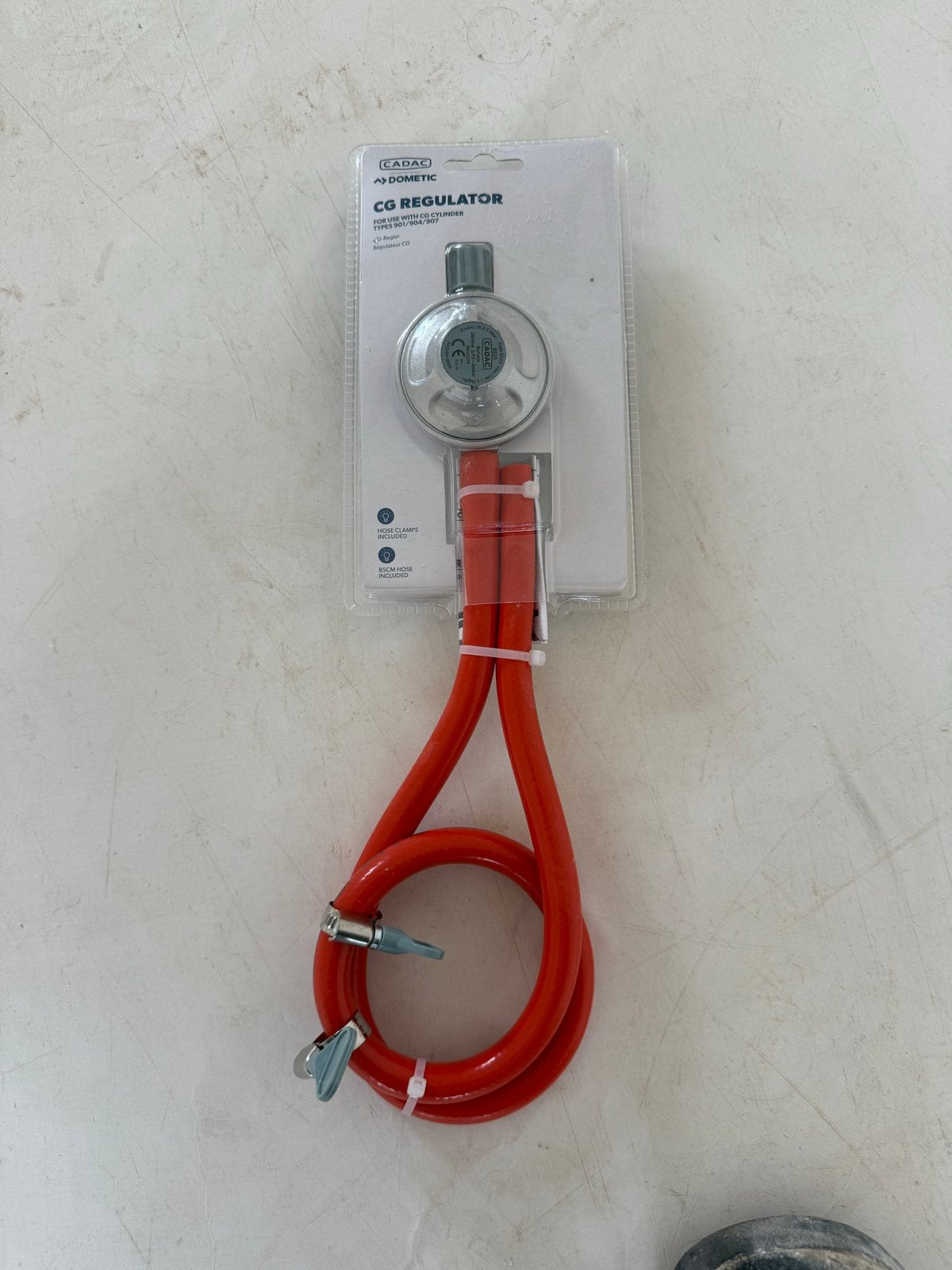 Cadac Dometic CG Regulator met slang voor gasfles, Caravans en Kamperen, Kampeeraccessoires, Ophalen of Verzenden, Nieuw