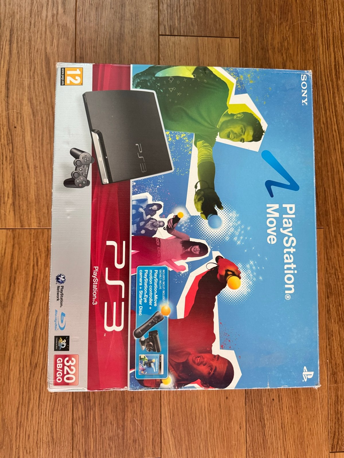 PS3 Slim 320GB met 20+ games, Move controllers en camera, Gebruikt, Vanaf 18 jaar, Eén computer, 3 spelers of meer