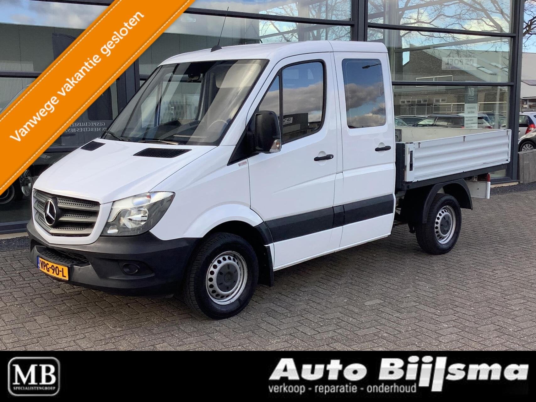 Mercedes Sprinter bestel 316 2.2 CDI 325 DC open laadbak/pic, Auto's, Bestelauto's, Euro 5, Gebruikt, 4 cilinders, 2000 kg