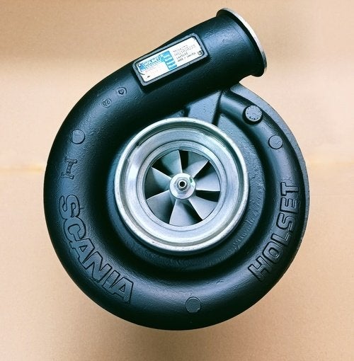 Turbo Holset HX55 T4 22cm twin scroll V-band made in UK, Ophalen of Verzenden