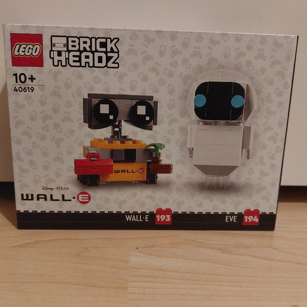 Lego 40619 Brickheadz Eve en Wall-E, Ophalen of Verzenden, Nieuw, Ongeopend/sealed