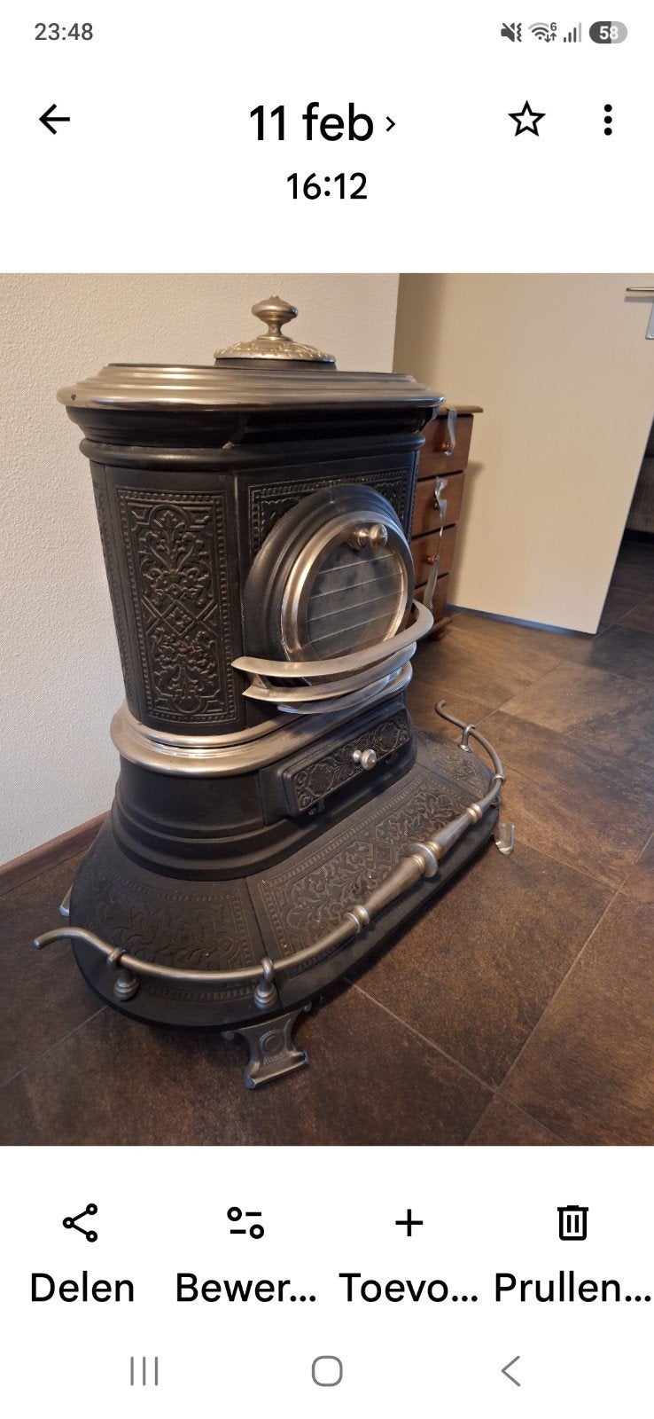 friese Gaskachel, Huis en Inrichting, Kachels, Ophalen, Gas, Gaskachel