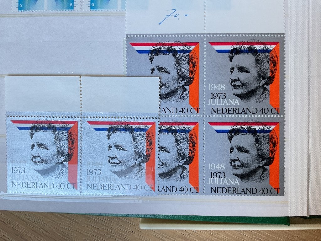 Nederlandse postzegels koningin Juliana, Postzegels en Munten, Ophalen of Verzenden, Na 1940, Postfris