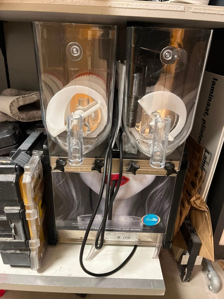 Gelita Granitime Slushmachine/Frozen Drink Machine 2 x Tank, Ophalen of Verzenden