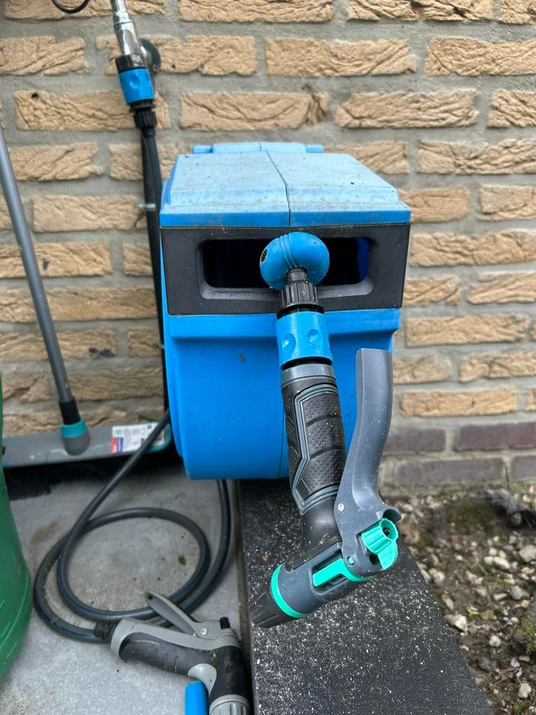 Tuinslang haspel Merk H.B.M, Ophalen, Gebruikt, Tuinslanghaspel