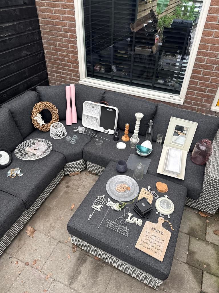 Diverse woonaccessoires en decoratiepakket, Huis en Inrichting, Gebruikt, Meerkleurig, Ophalen of Verzenden, Metaal