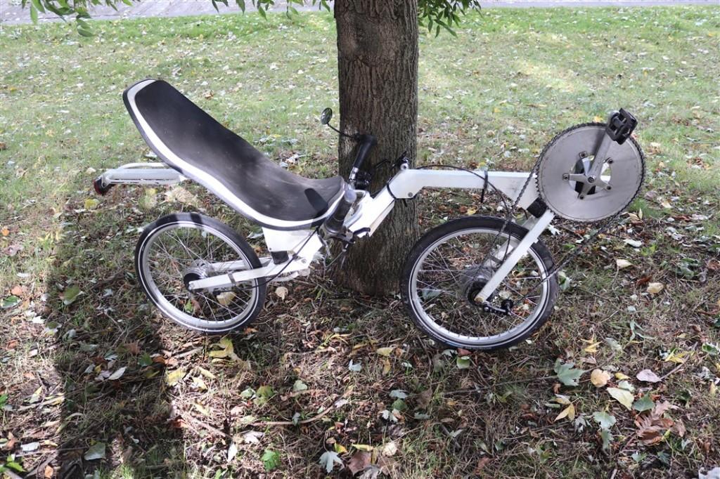 Originele Flevobike Bike ligfiets nieuwe wielmaat naafversn, Ophalen, Gebruikt