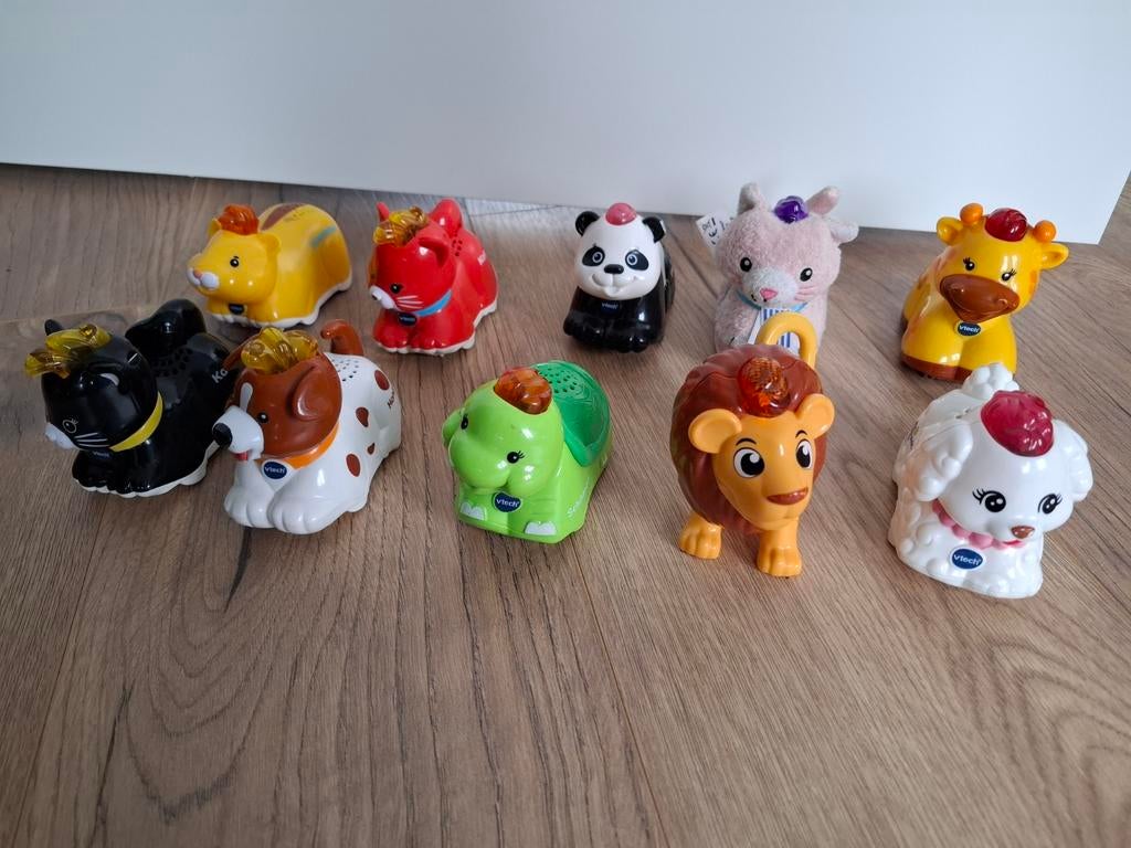 VTech Zoef Zoef Dieren Collectie - 10 Stuks, Ophalen, Gebruikt, Jongen of Meisje