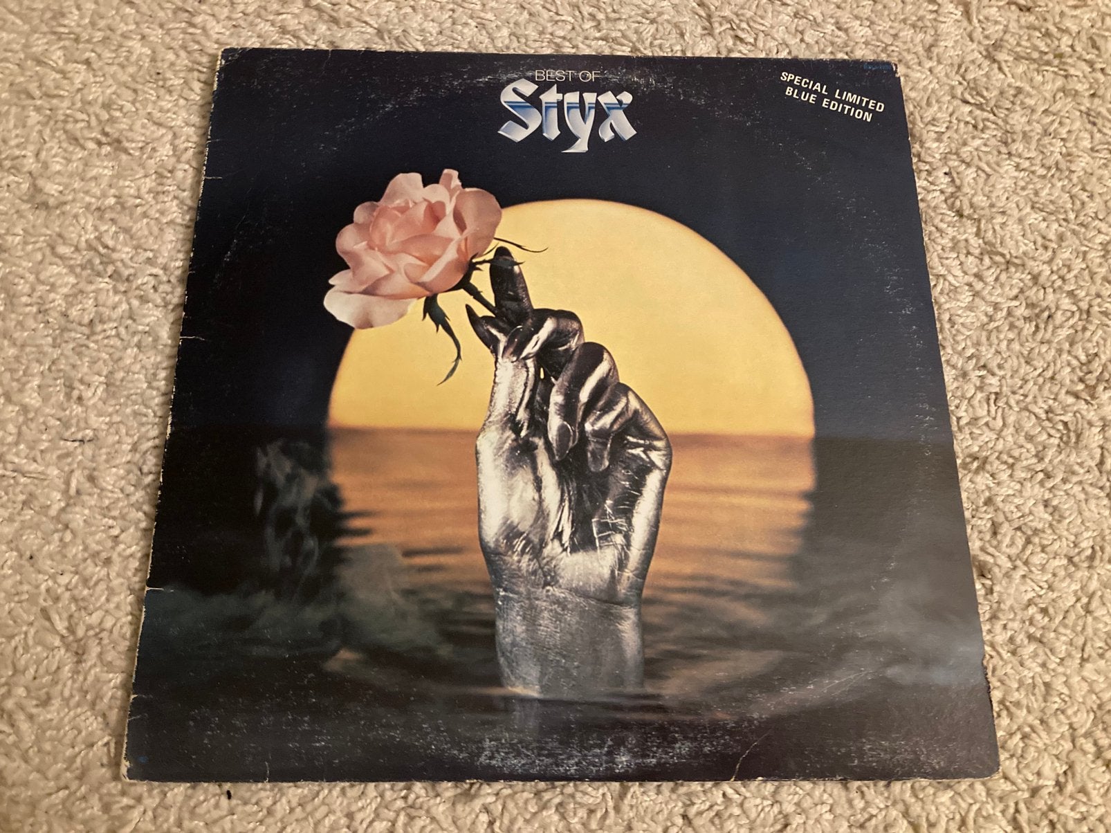 Best of Styx - Special Limited Blue Edition LP, Ophalen of Verzenden, Gebruikt, 12 inch, Poprock