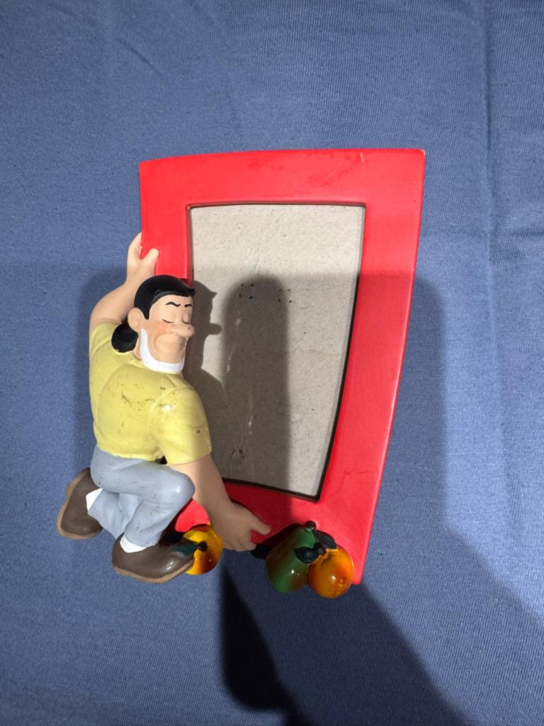 Leuke fotolijst met Jerommeke (suske en wiske), Ophalen of Verzenden, Gebruikt, Kunststof, Minder dan 50 cm