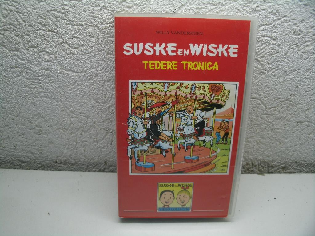 vhs 83a suske en wiske tedere tronica, Alle leeftijden, Ophalen of Verzenden, Zo goed als nieuw