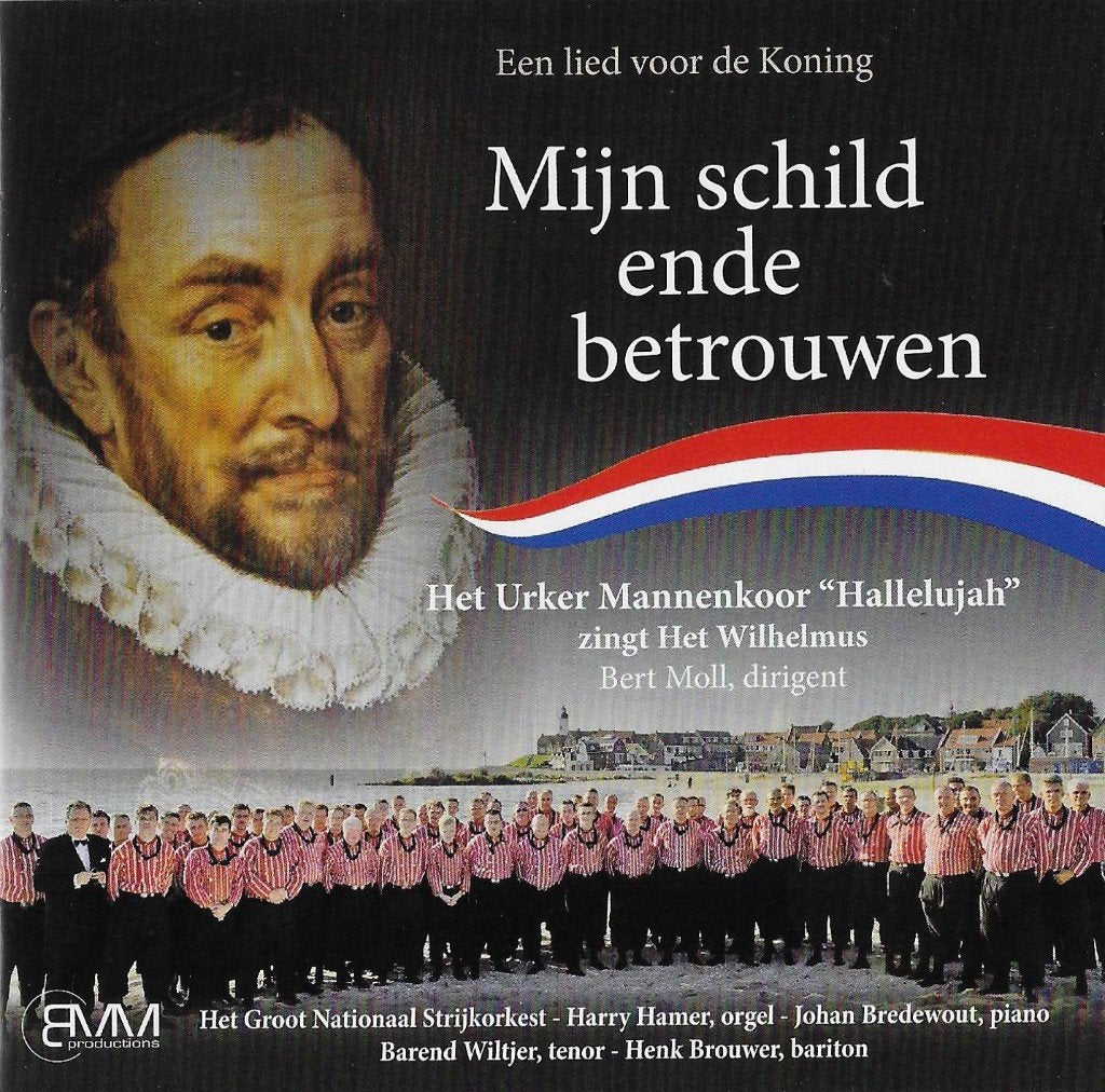 HET URKER MANK. 'HALLELUJA'  - MIJN SCHILD ENDE BETROUWEN., Cd's en Dvd's, Ophalen of Verzenden, Zo goed als nieuw, Koren of Klassiek