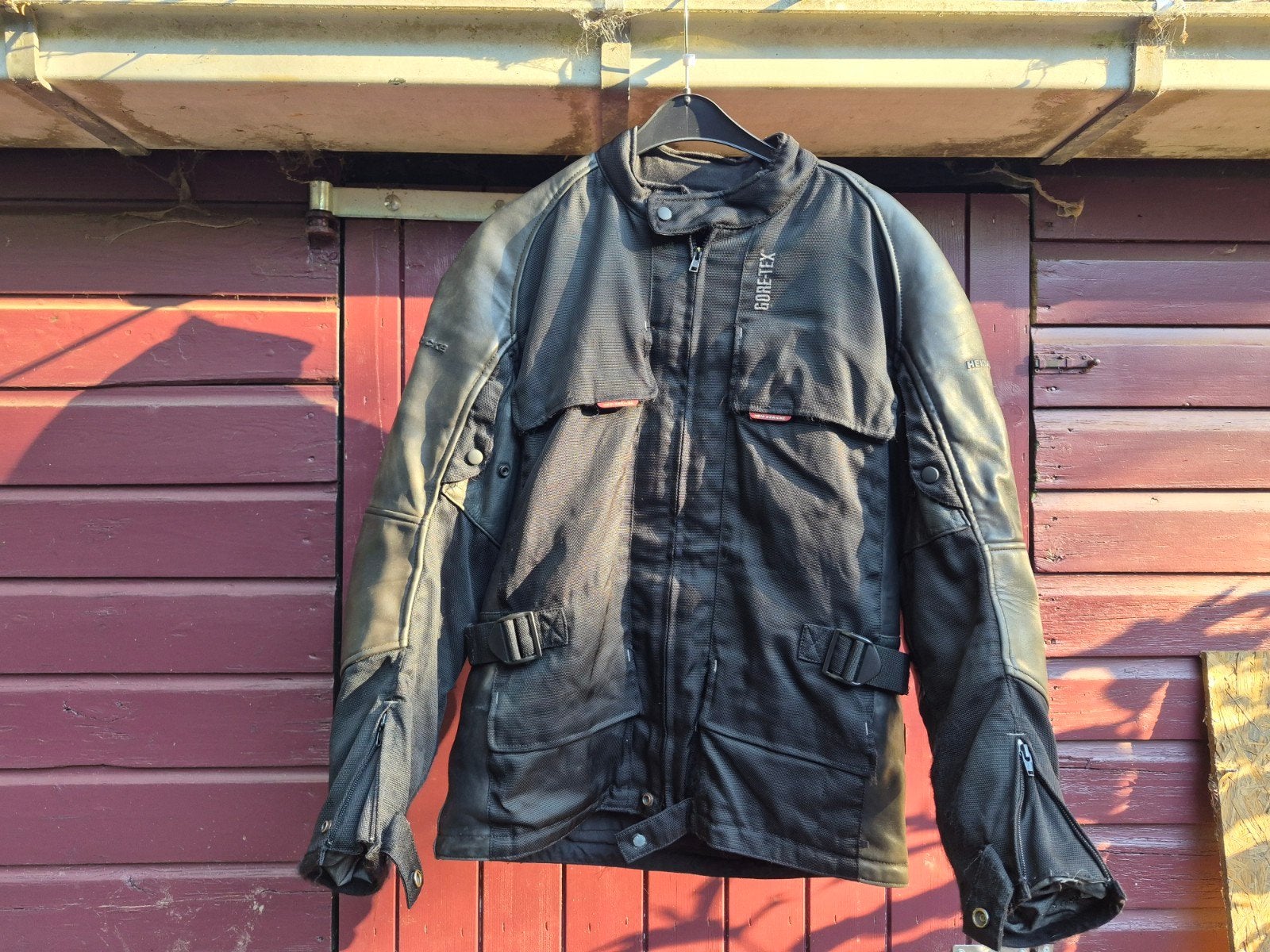 Hein Gericke Gore-Tex Motorjas, Maat L textiel/leer, Hein Gericke, Jas | textiel, Heren, Ophalen of Verzenden