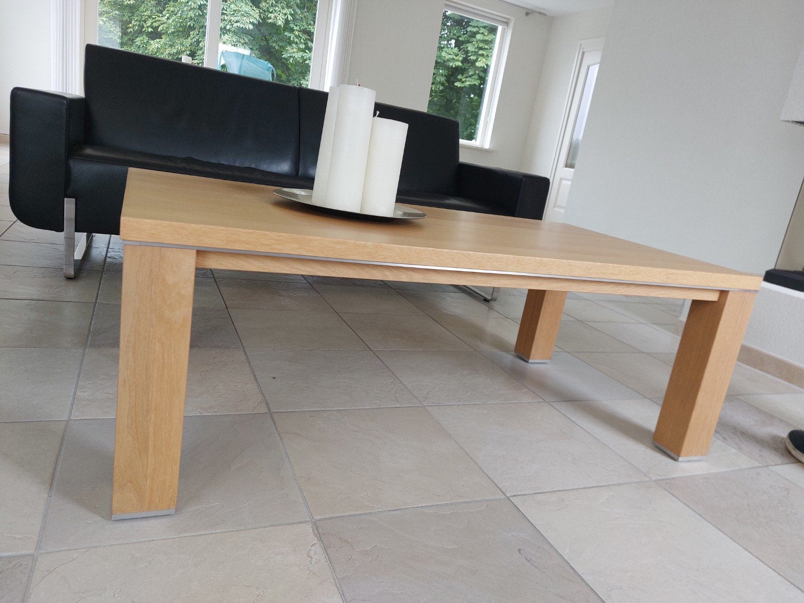 Houten tafels, tv meubel en dressoir set, Huis en Inrichting, Ophalen, 50 – 75, Eikenhout, 50 tot 100 cm