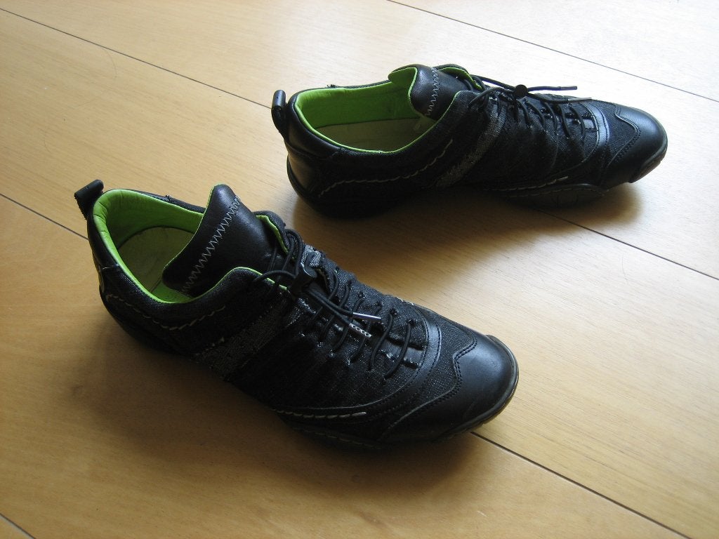 Sportieve zwarte leer-jeans sneakers M+F GIRBAUD 39 snazzeys, Verzenden, Zwart, GIRBAUD, Sneakers of Gympen