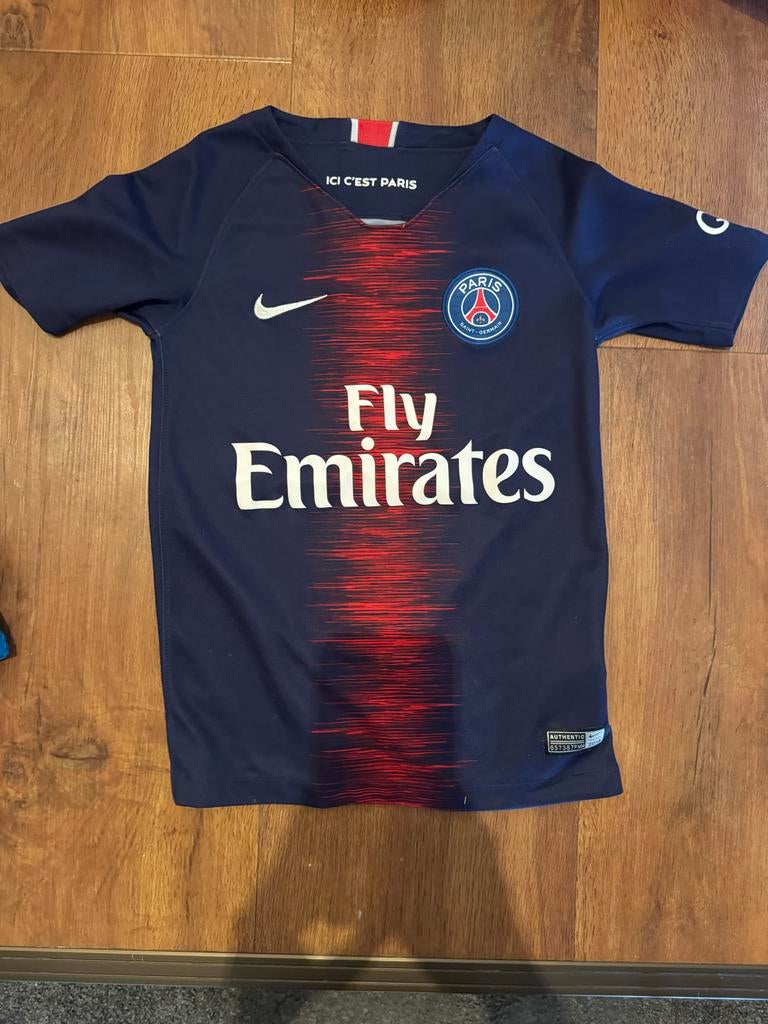 PSG Thuisshirt Nike Dri-Fit XS/ maat 122-128, Ophalen of Verzenden, Zo goed als nieuw