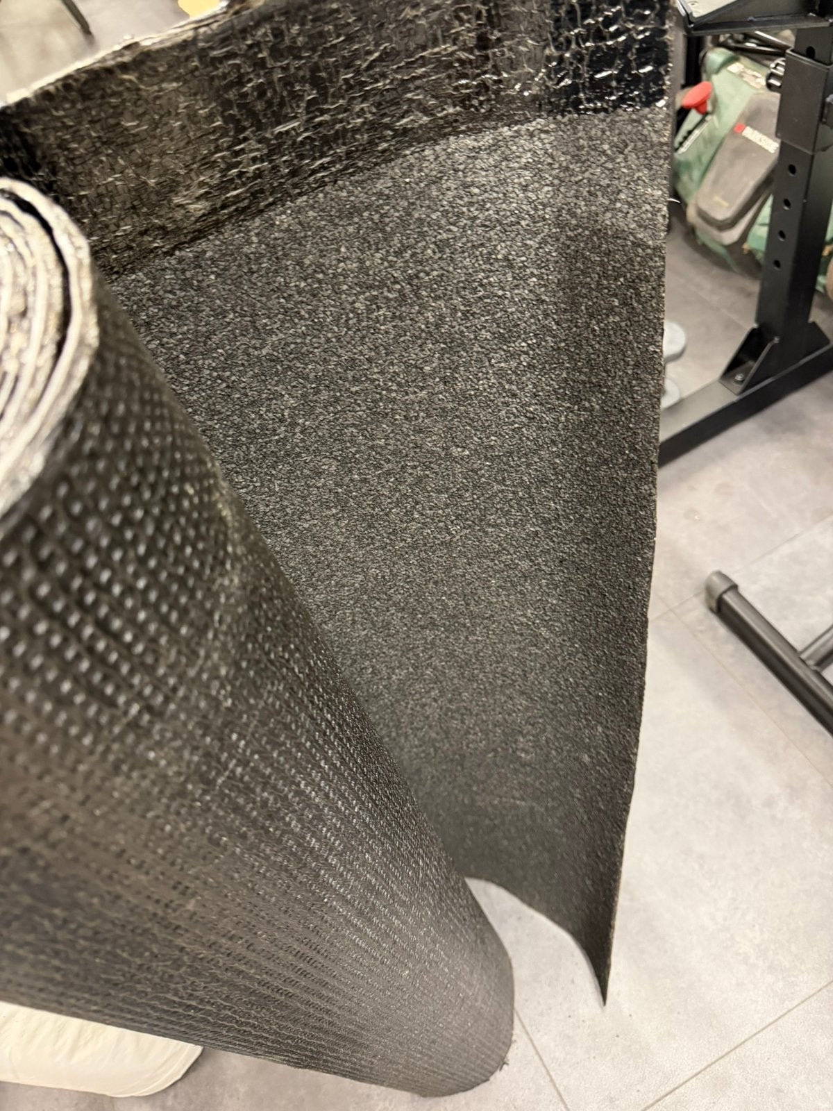 Rol Bitumen/dakleer., Ophalen, Overige materialen, Zwart, Zo goed als nieuw