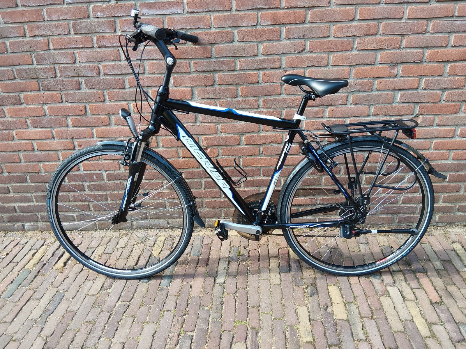 Herenfiets Merida 28 inch, Zo goed als nieuw, Meer dan 20 versnellingen, 53 tot 57 cm, Ophalen