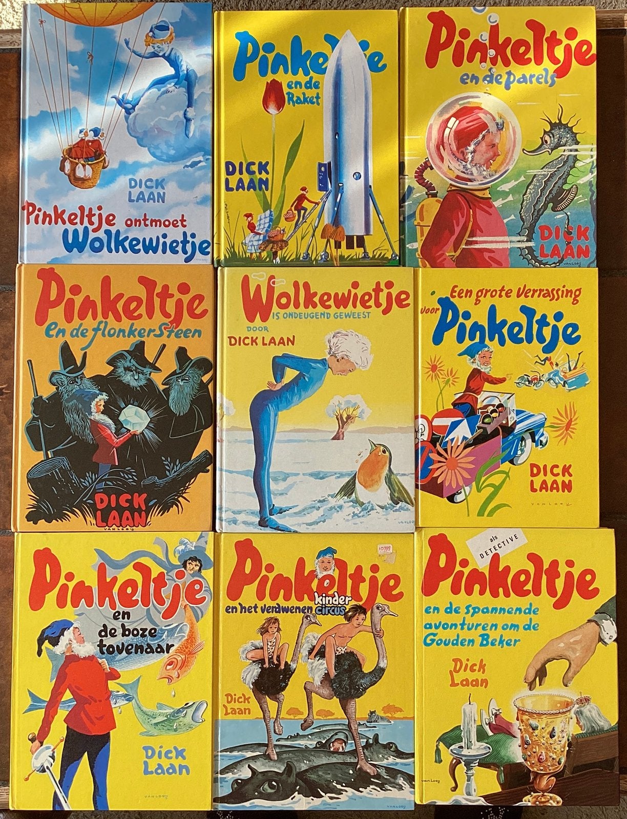 9 leuke Pinkeltje boekjes voor 20 euro., Boeken, Ophalen of Verzenden, Zo goed als nieuw