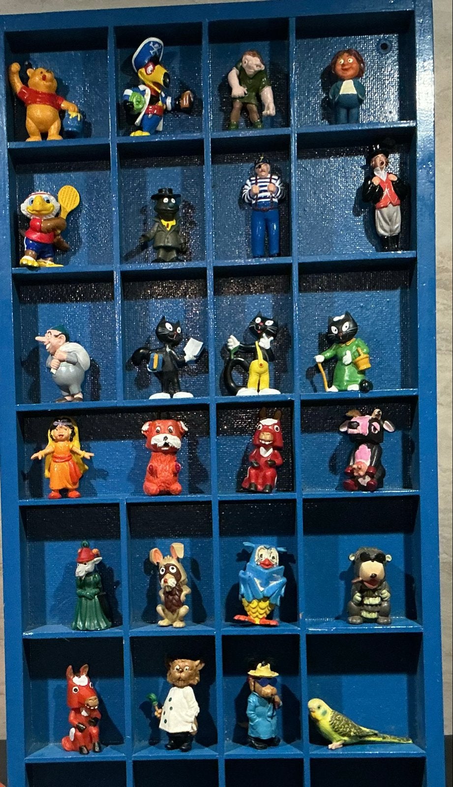 Vintage Vineyl Poppetjes, Fabeltjes Krant, Pippo de Clown, Verzenden, Gebruikt