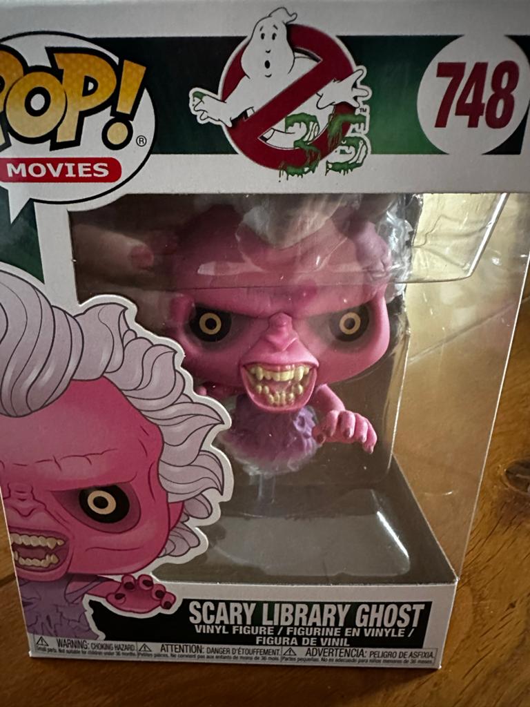 Funko Pop! Movies: Ghostbusters - Scary Library Ghost #748, Ophalen of Verzenden, Nieuw