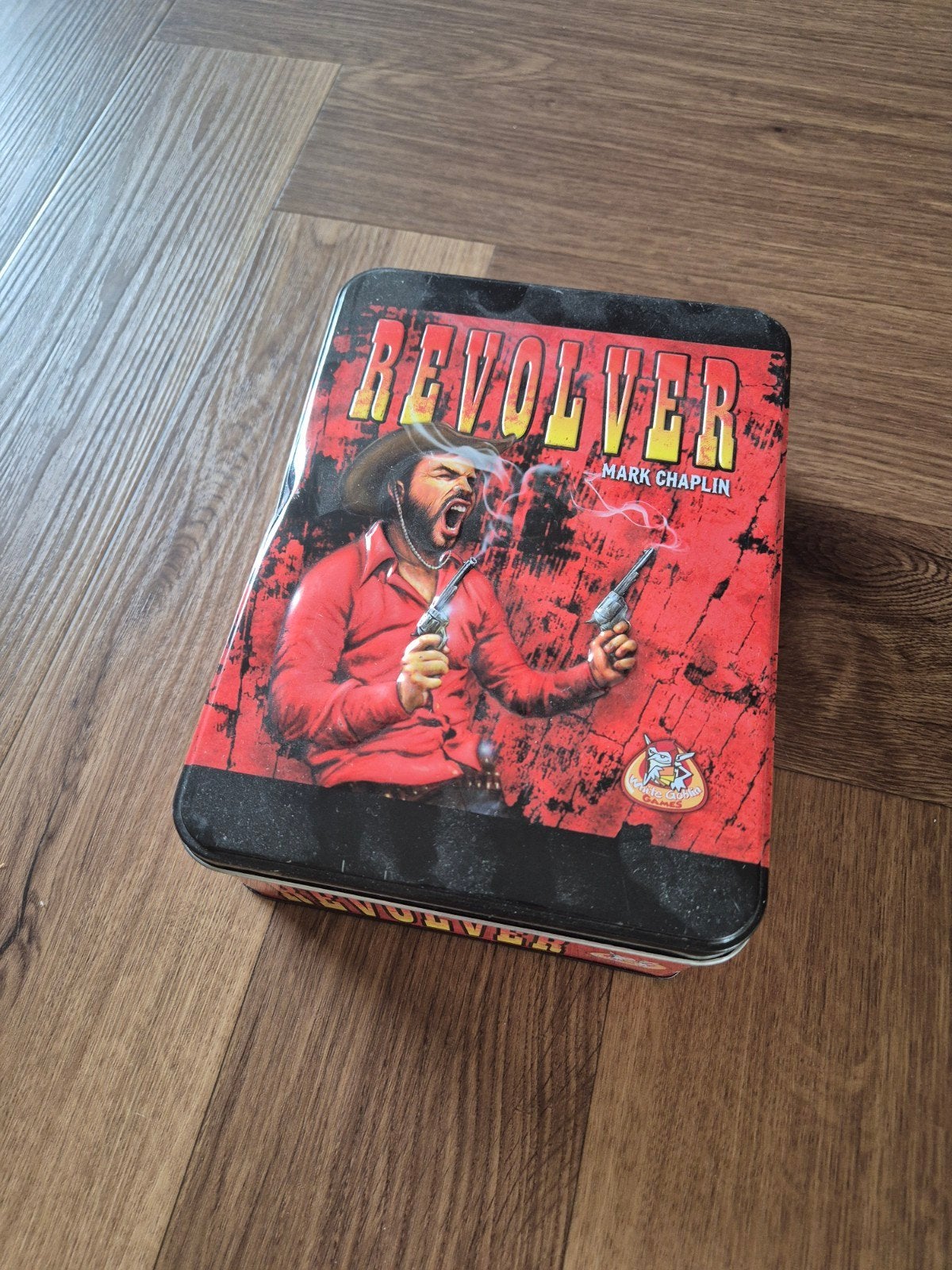 Revolver bordspel - Western kaartspel, Hobby en Vrije tijd, Een of twee spelers, Ophalen of Verzenden, Gebruikt, Revolver