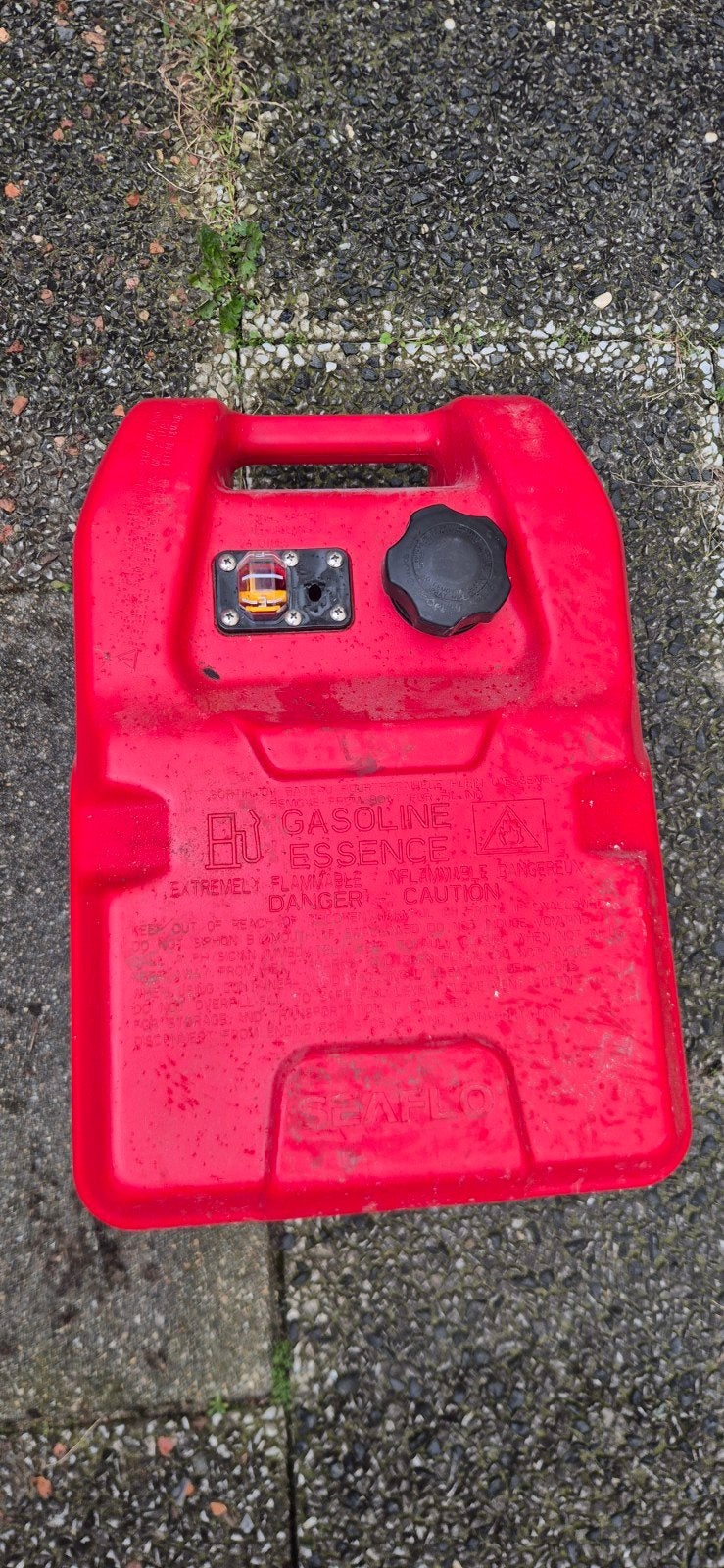 grote benzinetank van 25 liter sloep platbodem consoleboot, Ophalen of Verzenden, Motor en Techniek