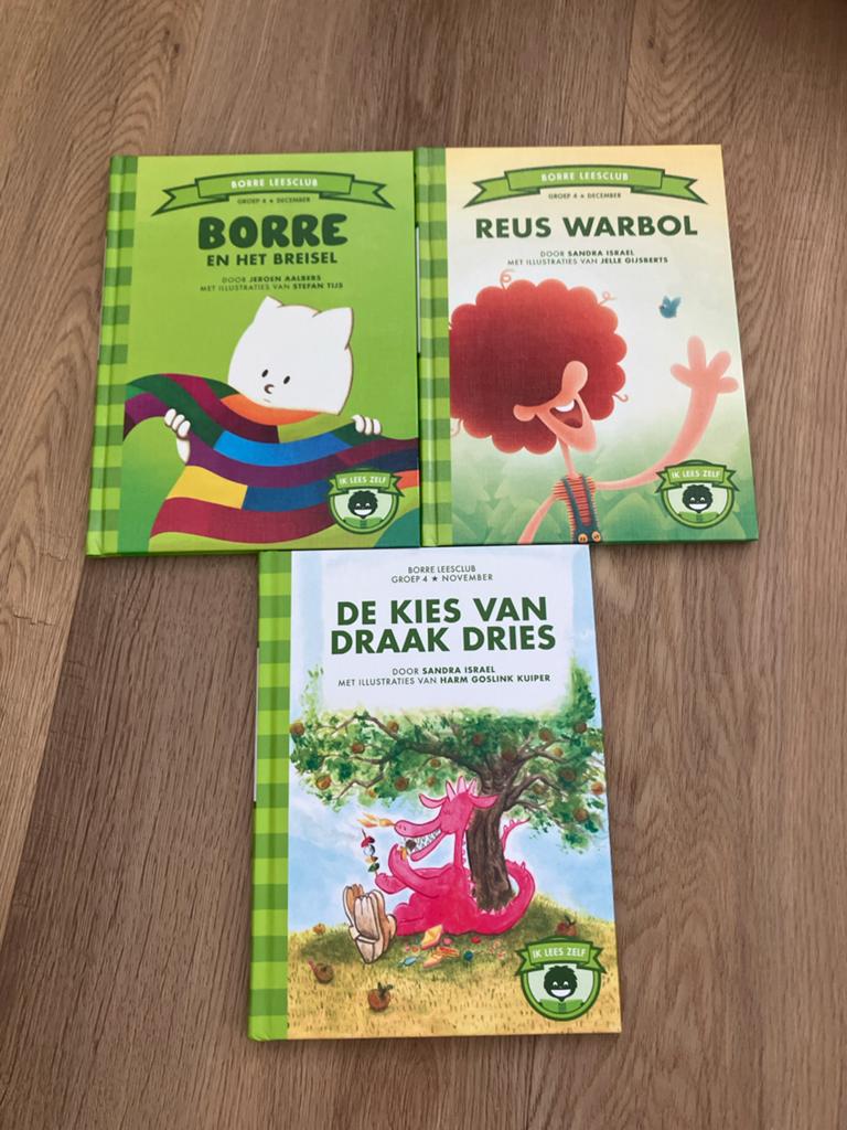 Borre Leesclub Boeken: Borre, Reus Warbol, Draak Dries, Ophalen of Verzenden, Nieuw, Fictie algemeen