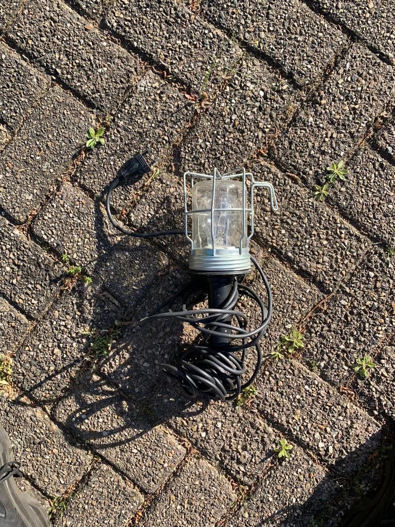 Looplamp, Ophalen of Verzenden, Gebruikt, 50 tot 200 watt, Lamp