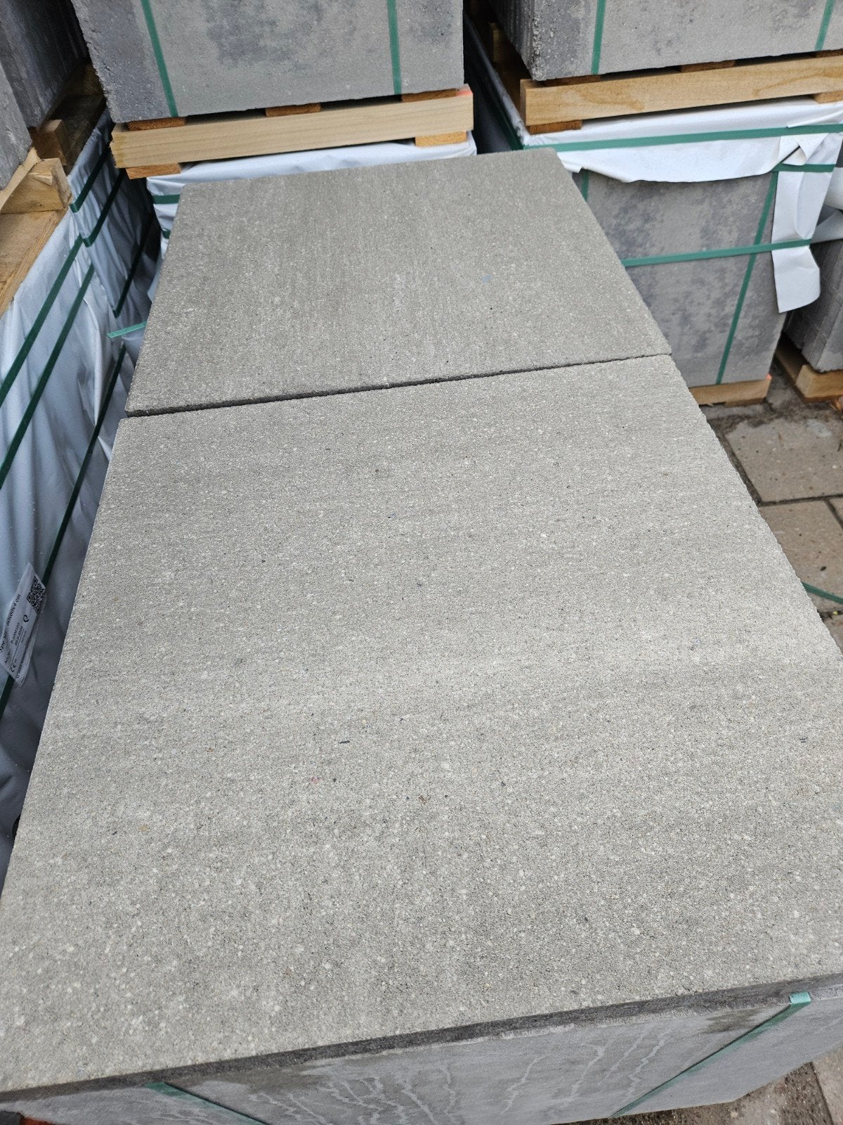 Betontegel 60x60x4 crème, Tuin en Terras, Ophalen, Nieuw, Beton, Terrastegels