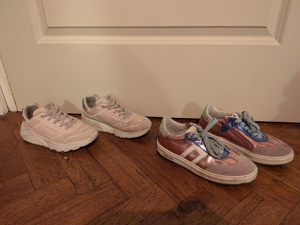 schoenen meisje maat 32 en 33, Ophalen, Meisje, Schoenen, Zo goed als nieuw