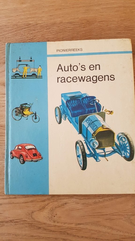 AUTO'S RACEWAGENS. PIONIERSREEKS. RETRO 1972., Boeken, Ophalen of Verzenden, Gelezen, Algemeen