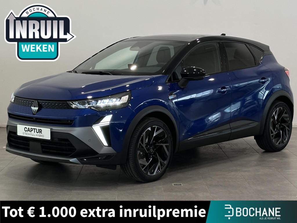 Renault Captur 1.8 E-Tech Full Hybrid 160 Esprit Alpine | Pa, Auto's, Renault, 1789 cc, 4 cilinders, Met garantie (alle), Blauw