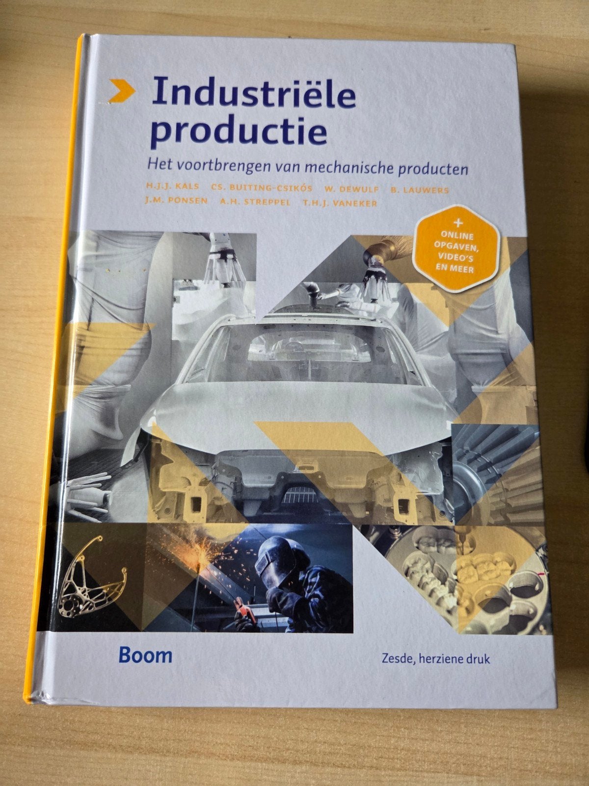 Industriële Productie - 9789024 408245, Ophalen of Verzenden, Zo goed als nieuw, Werktuigbouwkunde, M.J.J. Kals, C.S. Buiting-Csikós, W. Dewulf, B. Lauwers