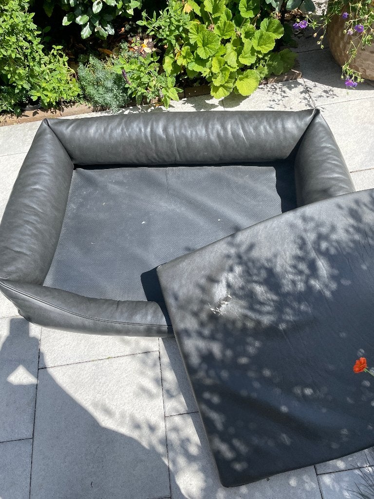 Snobbs lederen Hondenmand 120 x 85, Dieren en Toebehoren, Ophalen, Gebruikt, Leer