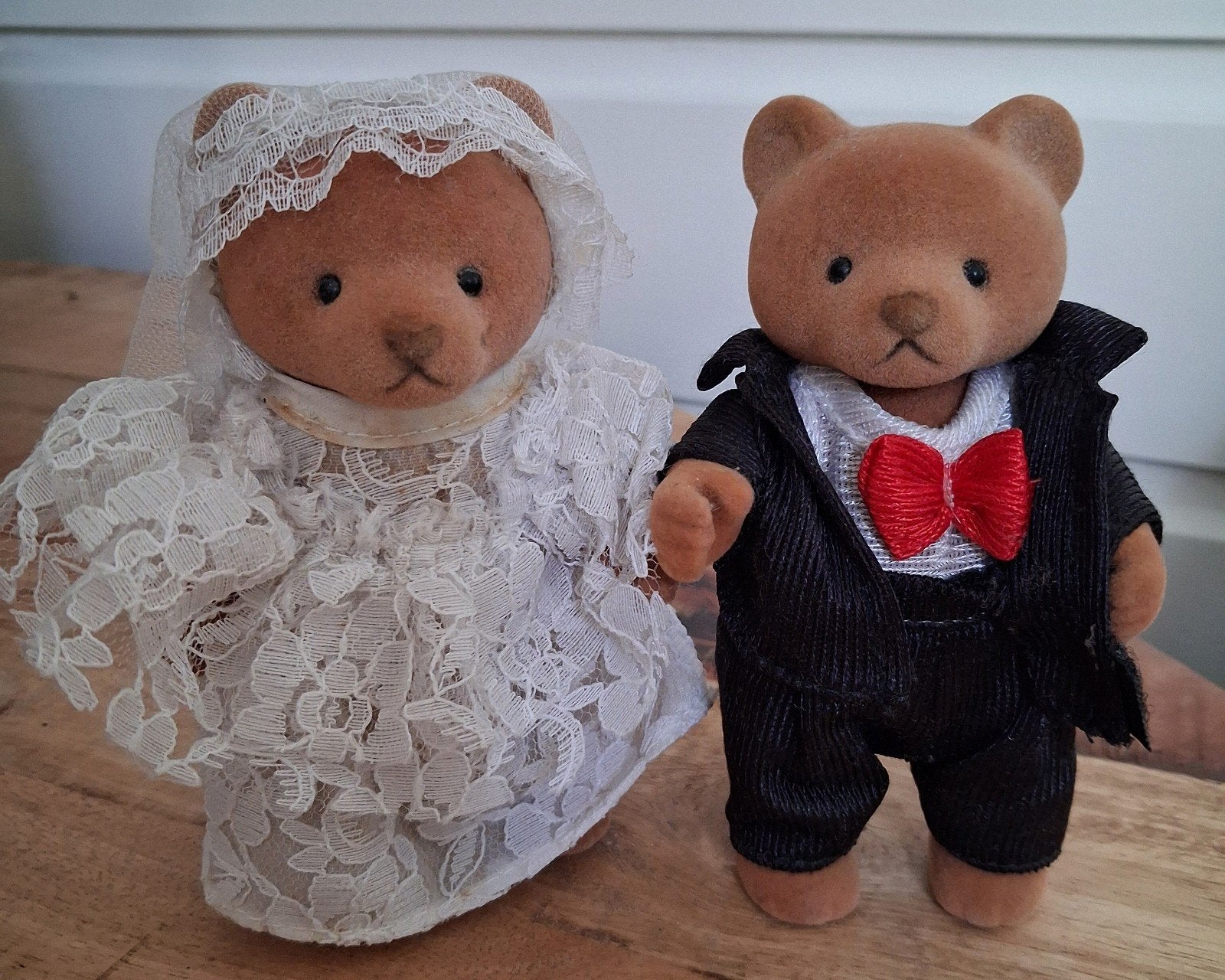Sylvanian Families Beren bruidspaar, Ophalen of Verzenden