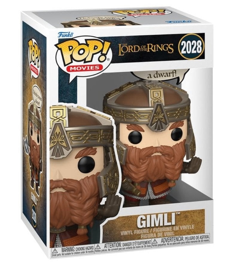 FUNKO - Movies - The Lord of the Rings - 2028 - Gimli, Funko EU, B.V., 1077 XV Amsterdam, Nieuw, https://funko.com/nl/Contact-Funko-Customer-Care-Form