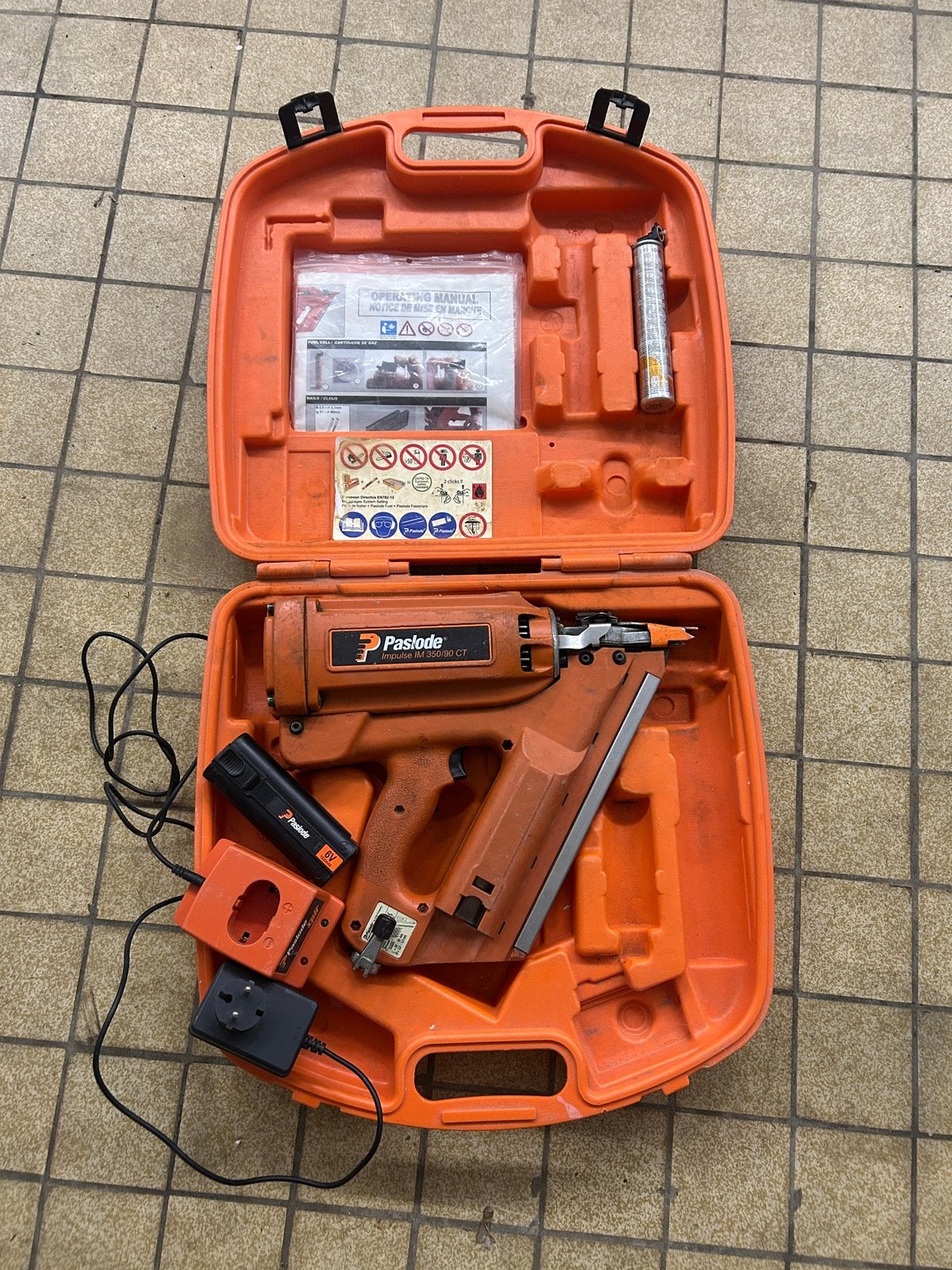 Paslode Impulse IM350/90 CT, Ophalen, Gebruikt, 600 watt of meer, Overige typen