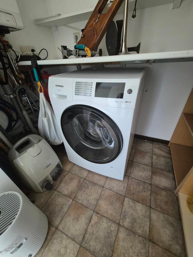 Siemens wasdroogcombinatie WD14U540NL 10/6kg wassen/drogen, Ophalen, 1200 tot 1600 toeren, 8 tot 10 kg, Zo goed als nieuw