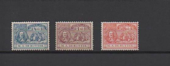 nvph 87-89 postfris nagegomd, Ophalen of Verzenden