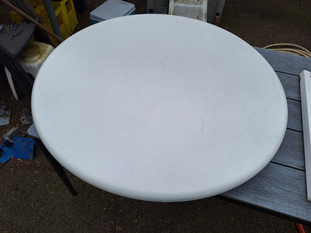 ronde tuintafel, Ophalen, Gebruikt, Rond, Kunststof