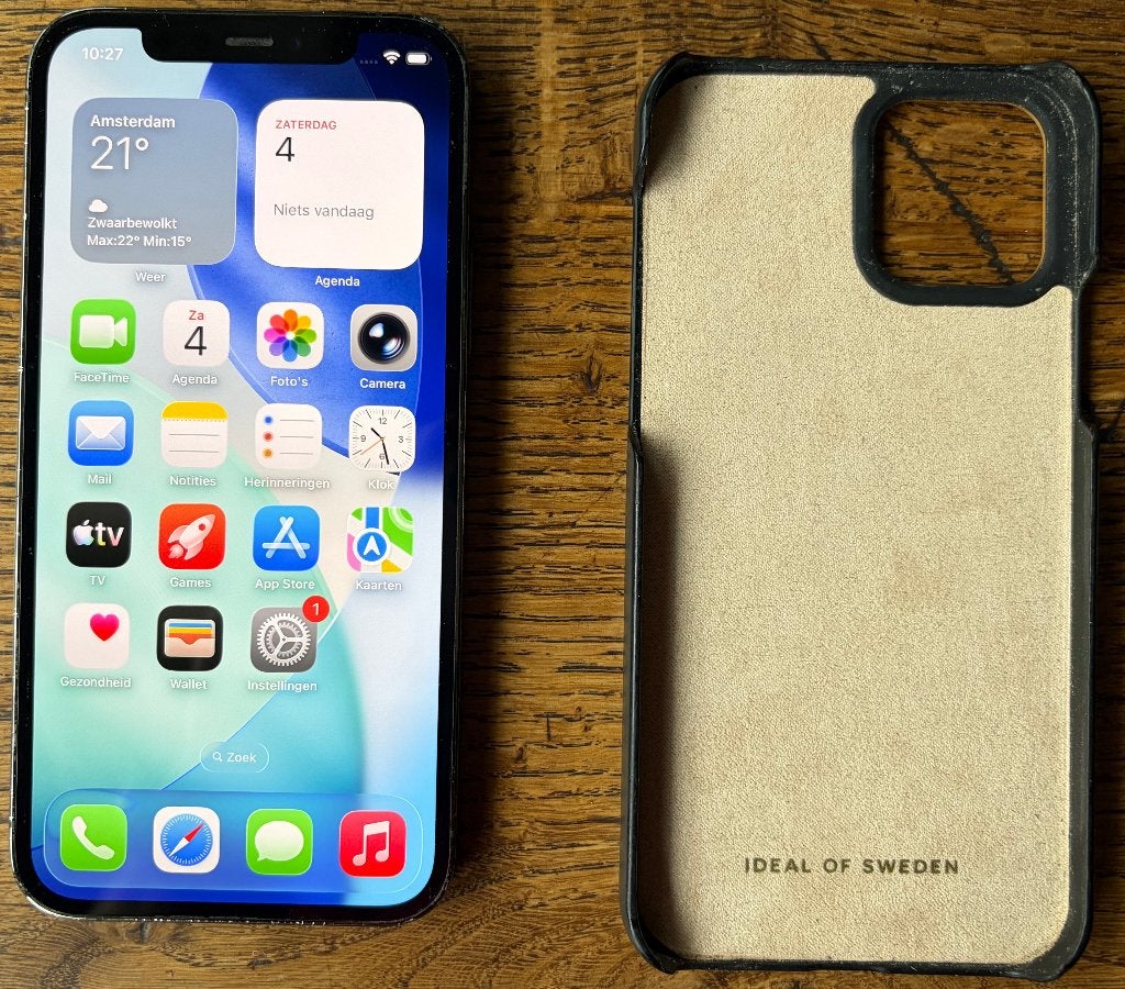 Apple iPhone 12 Pro 128GB grafiet, Telecommunicatie, Mobiele telefoons | Apple iPhone, Ophalen, IPhone 12 Pro, Zonder simlock