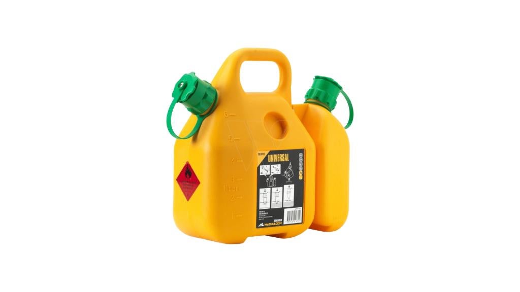 Dubbele Jerrycan 6L + 2,5L, Tuin en Terras, Ophalen, Nieuw, Overige soorten, McCulloch