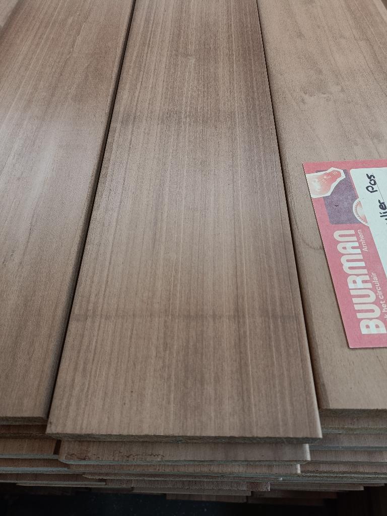 Gevelbekleding (Populier) - hydrothermisch gemodificeerd, Tuin en Terras, Palen, Balken en Planken, Ophalen, Nieuw, Minder dan 180 cm