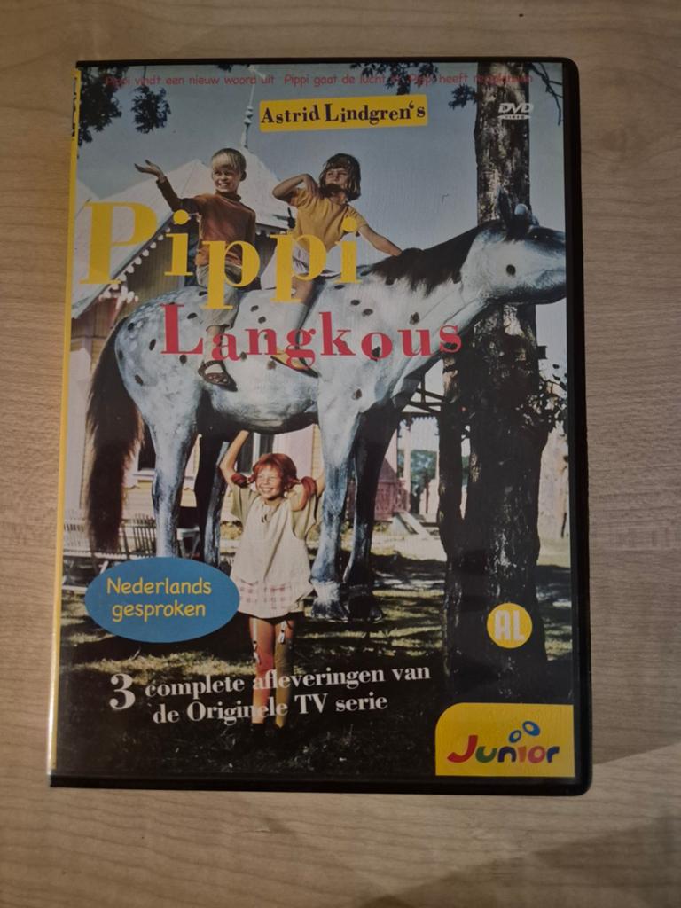 DVD: Pippi Langkous – de originele TV-serie, Alle leeftijden, Ophalen of Verzenden, Zo goed als nieuw