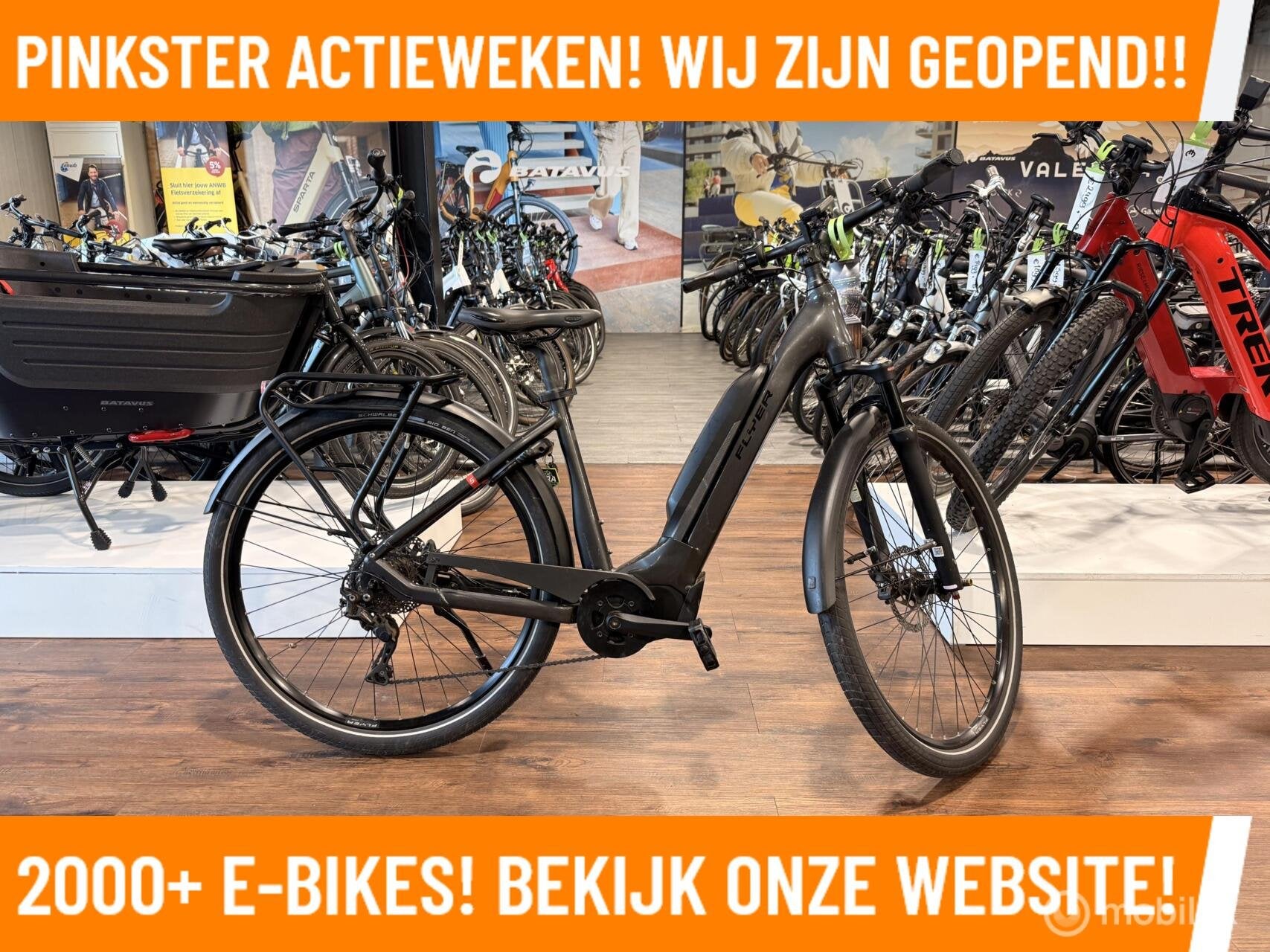 Groot aanbod elektrische fietsen €1000–€1499 gazelle e, Overige merken