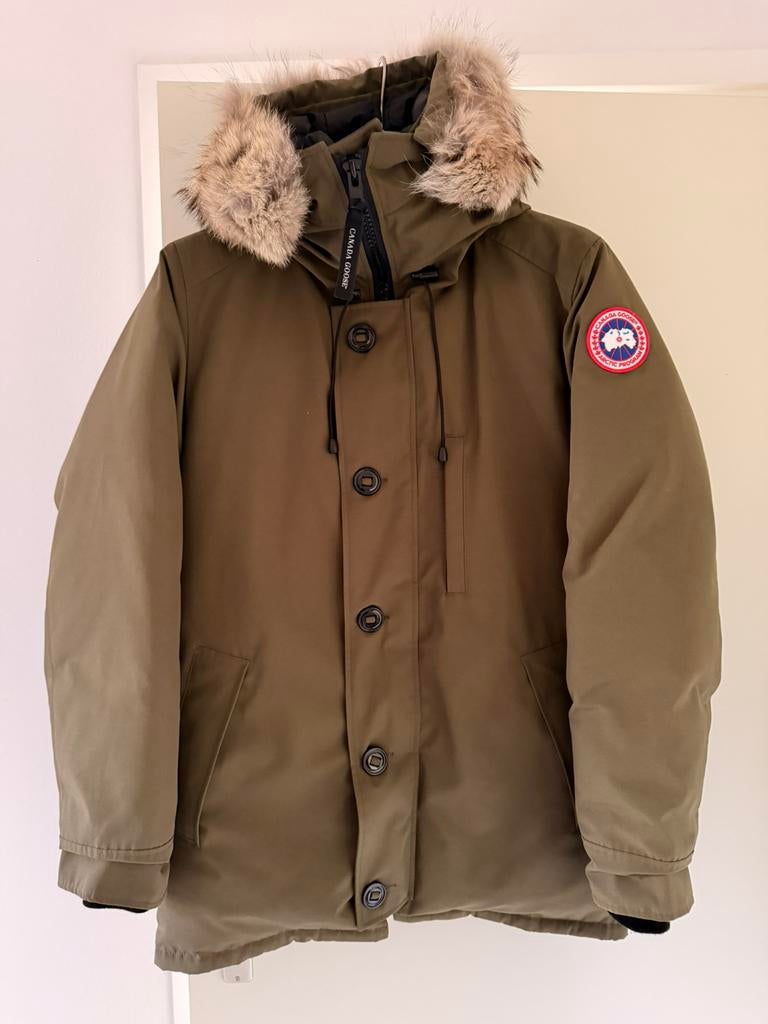 Canada goose jacket  ZGAN Maat M, Kleding | Heren, Jassen | Winter, Ophalen of Verzenden, Zo goed als nieuw, Maat 48/50 (M), Groen
