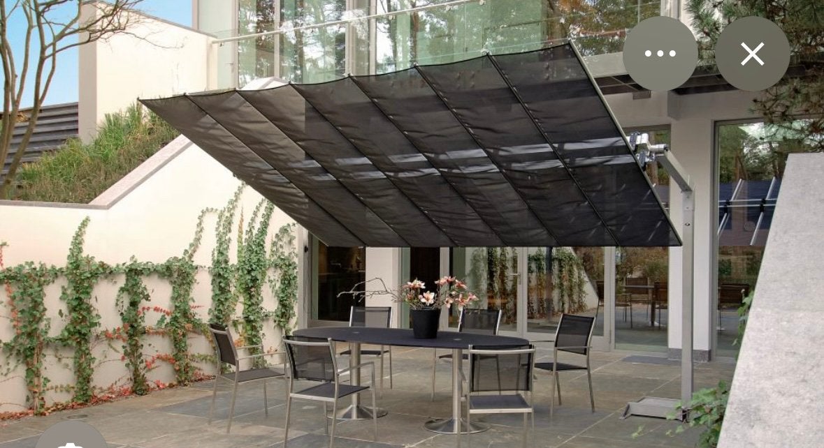 Borek Flexy Parasol / Schaduwdoek, Ophalen, Zweefparasol