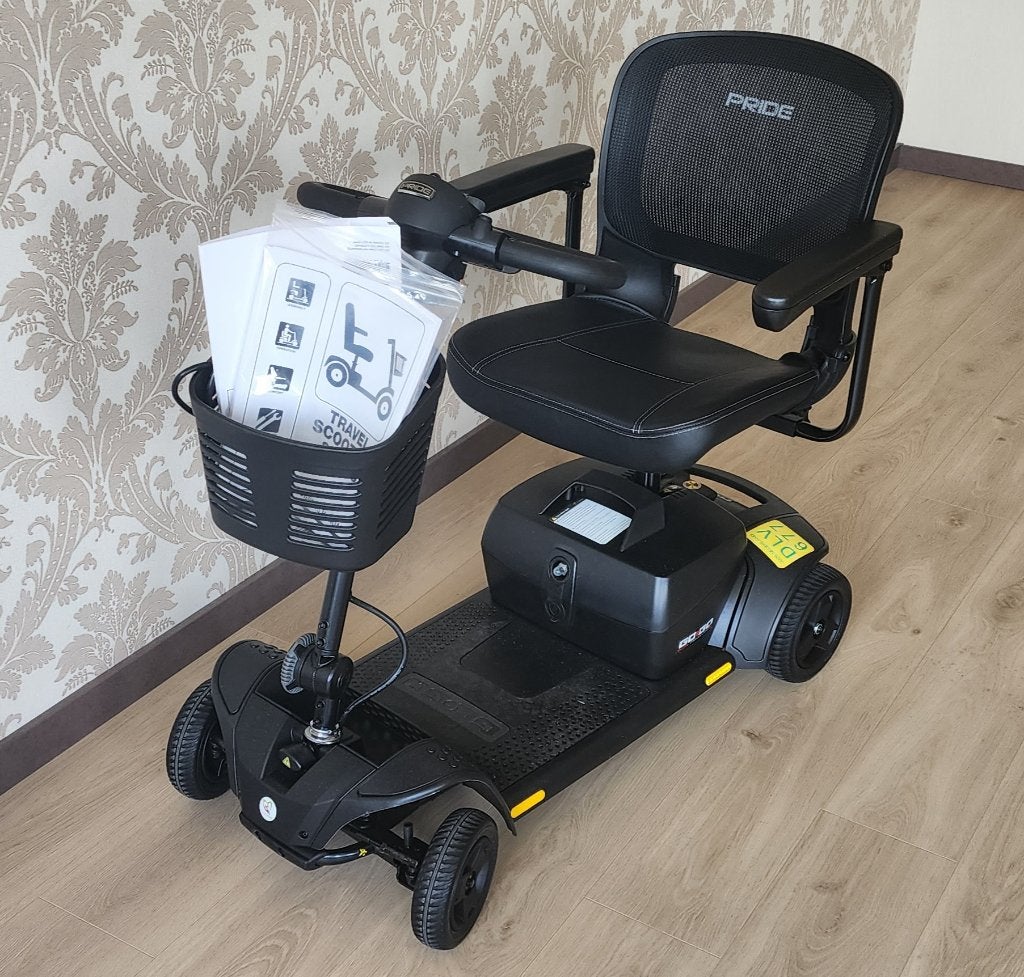 Scootmobiel Pride GoGo Elite Extra grote accu, Ophalen, Pride, 16 t/m 25 km, Zo goed als nieuw